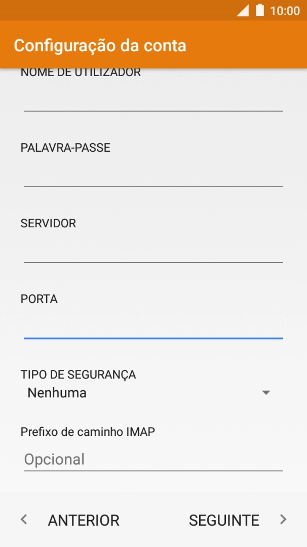 Prima a lista suspensa sob 