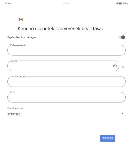 Kattints a „Bejelentkezés szükséges” melletti csúszkára a funkció bekapcsolásához.