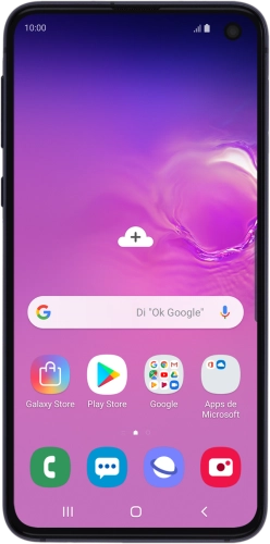 Imagen 1: Vista frontal del Samsung Galaxy S10e - Green