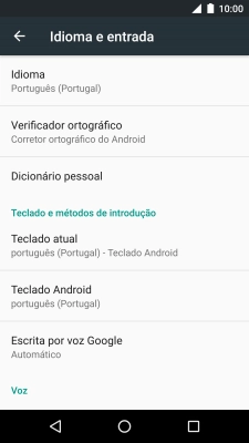 Prima Teclado Android.