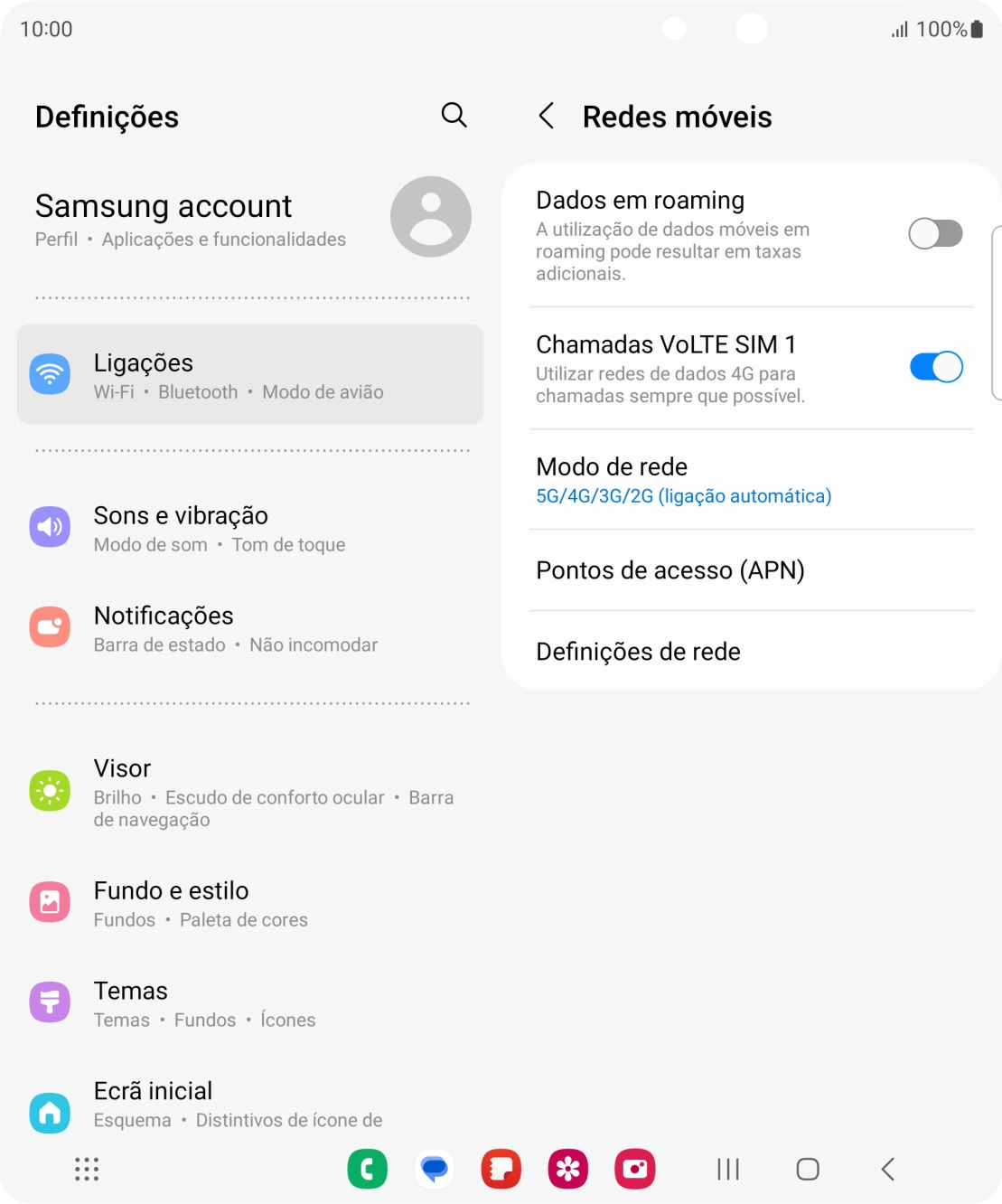 Prima Pontos de acesso (APN).