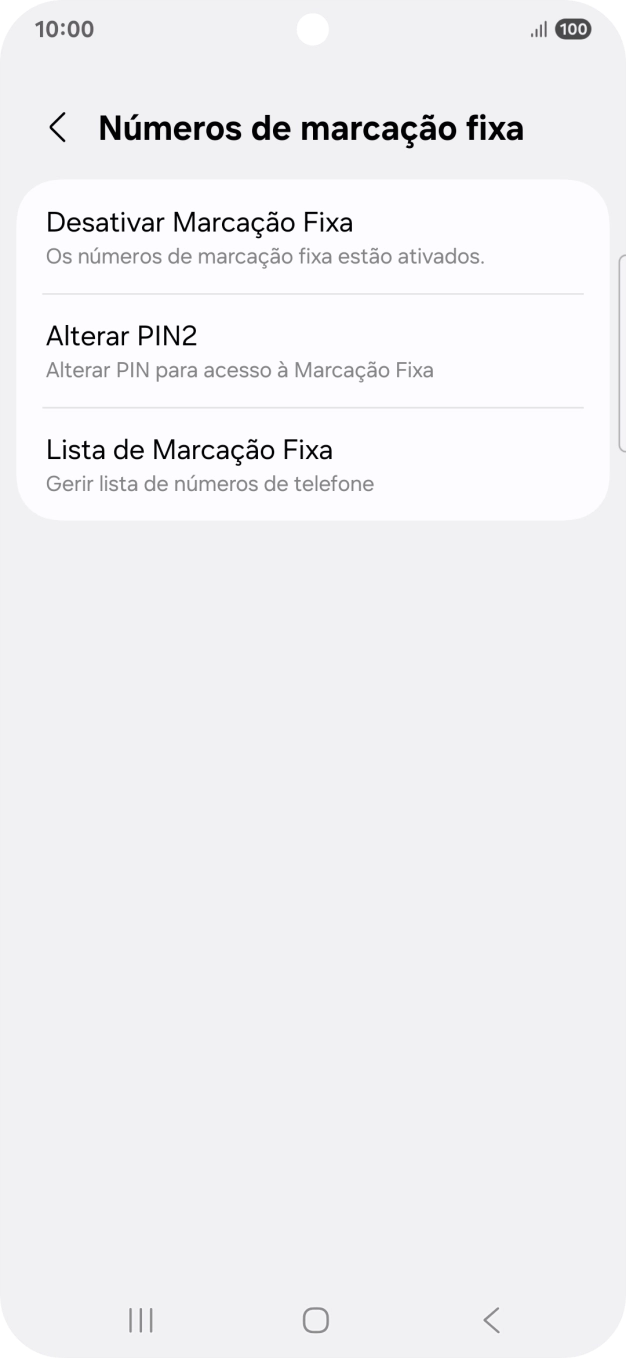 Prima Desativar Marcação Fixa.