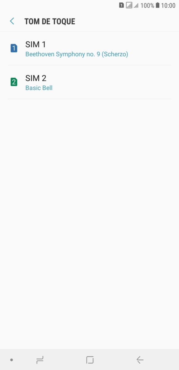 Prima a tecla de início para terminar e voltar ao ecrã inicial.