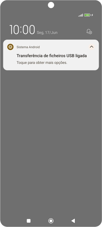 Prima Toque para obter mais opções..