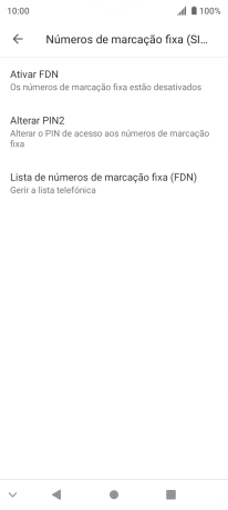 Prima Ativar FDN.