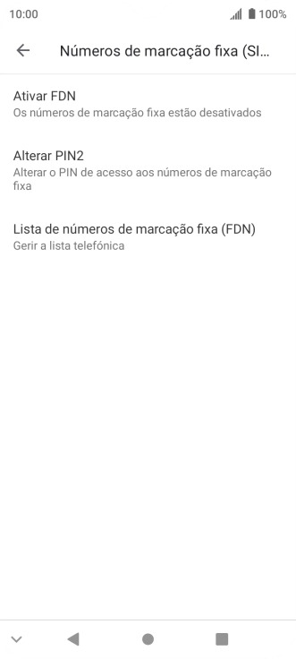 Prima Ativar FDN.