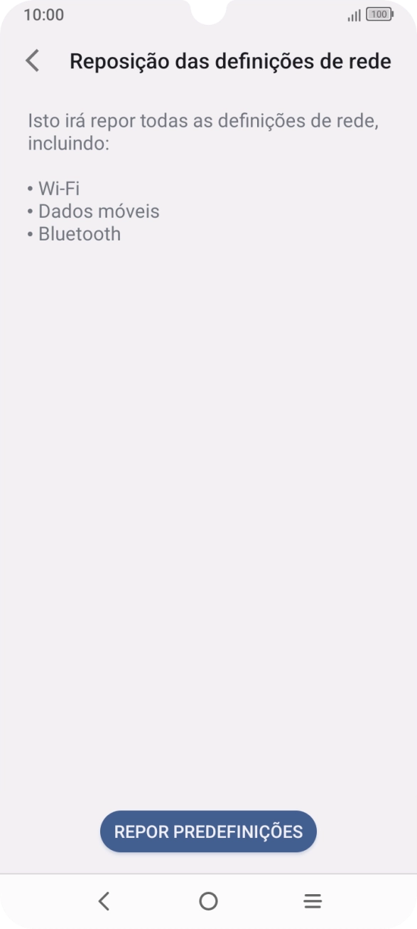 Prima REPOR DEFINIÇÕES.