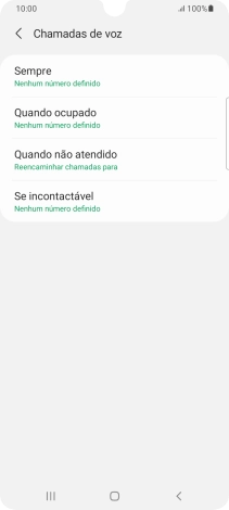 Prima a tecla de início para terminar e voltar ao ecrã inicial.