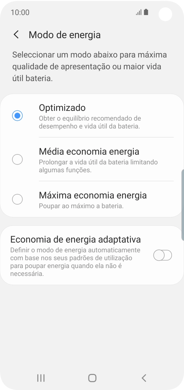 Prima a definição pretendida para ativar a função.