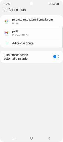 Prima a tecla de início para terminar e voltar ao ecrã inicial.