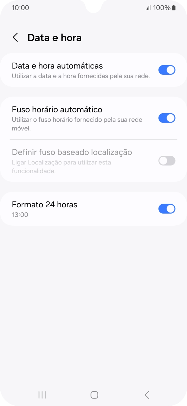 Prima a tecla de início para terminar e voltar ao ecrã inicial.