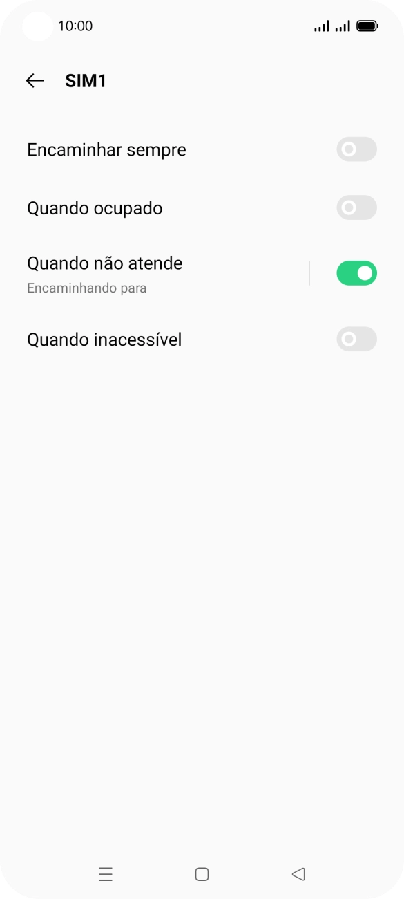 Prima a tecla de início para terminar e voltar ao ecrã inicial.