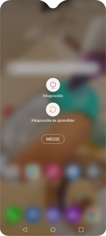 Válaszd a Kikapcsolás lehetőséget.