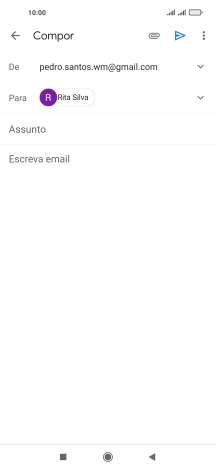 Prima Assunto e introduza o assunto pretendido.
