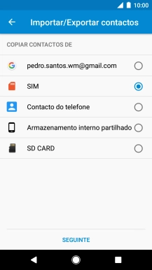 Prima SEGUINTE.