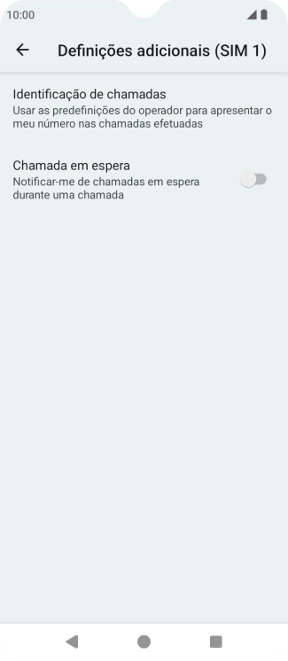 Prima Identificação de chamadas.