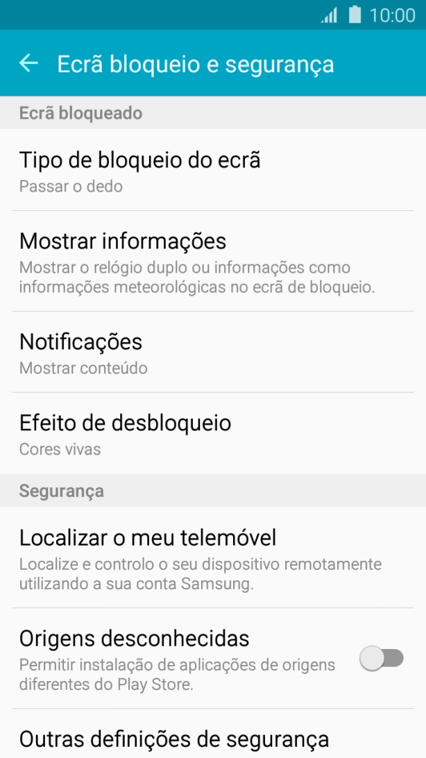 Prima Outras definições de segurança.