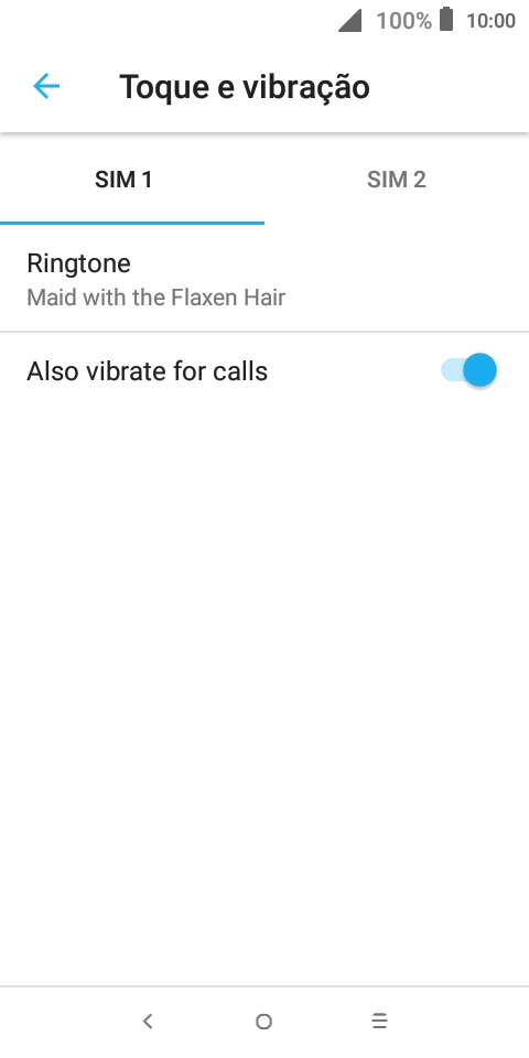 Prima a tecla de início para terminar e voltar ao ecrã inicial.