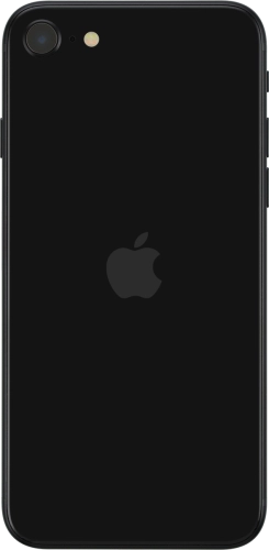 Imagen 2: Vista posterior del Apple iPhone SE (2022) - Black