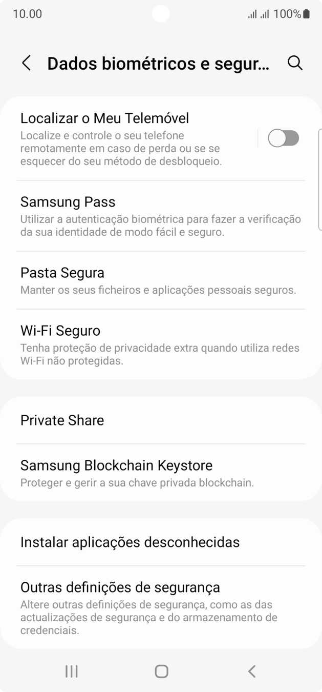 Prima Outras definições de segurança.