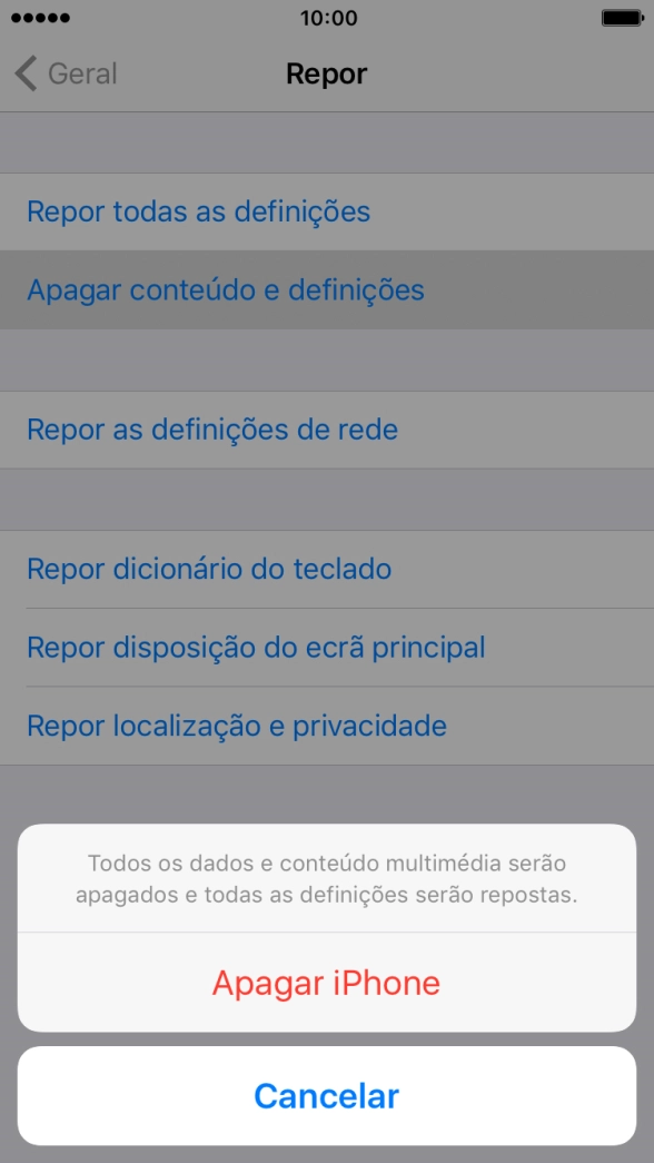 Prima Apagar iPhone.