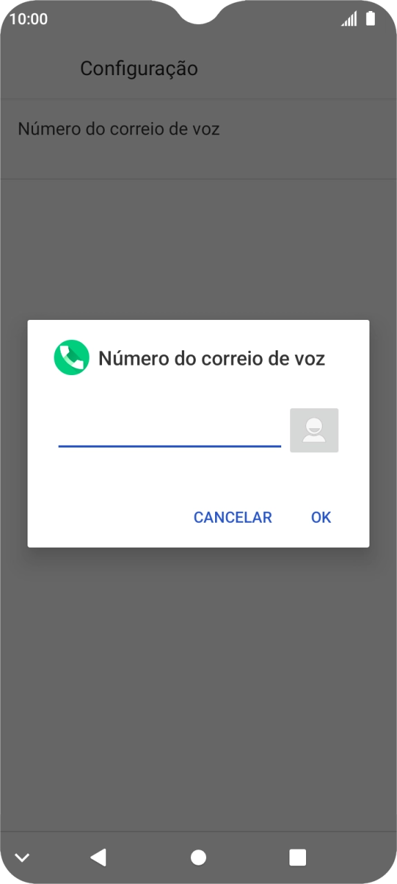 Introduza 123 e prima OK.