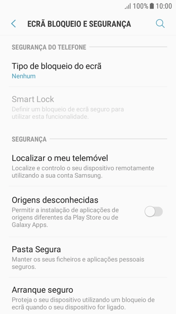 Prima a tecla de início para terminar e voltar ao ecrã inicial.