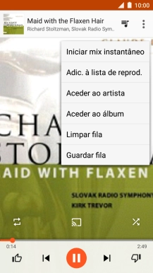 Prima Adic. à lista de reprod..