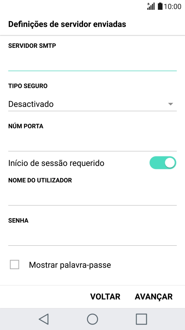 Prima a lista suspensa sob 