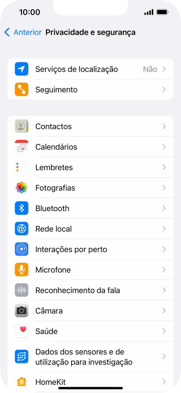 Prima Serviços de localização.