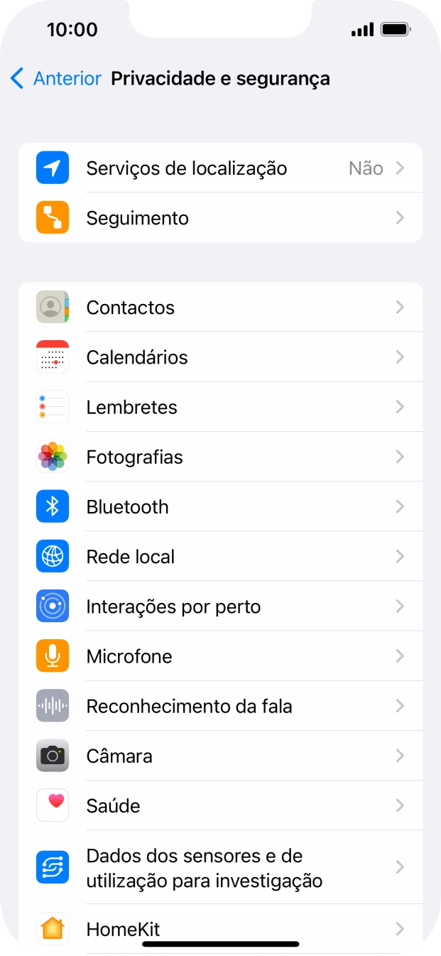 Prima Serviços de localização.