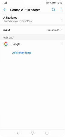 Prima a tecla de início para terminar e voltar ao ecrã inicial.