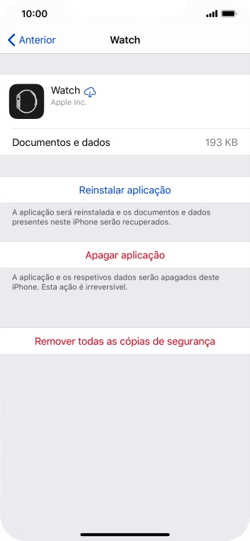 Para voltar ao ecrã inicial, deslize o dedo de baixo para cima a partir da base do ecrã.