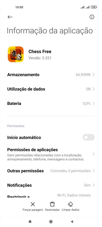 Prima Limpar dados.