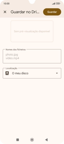 Prima a lista suspensa sob 