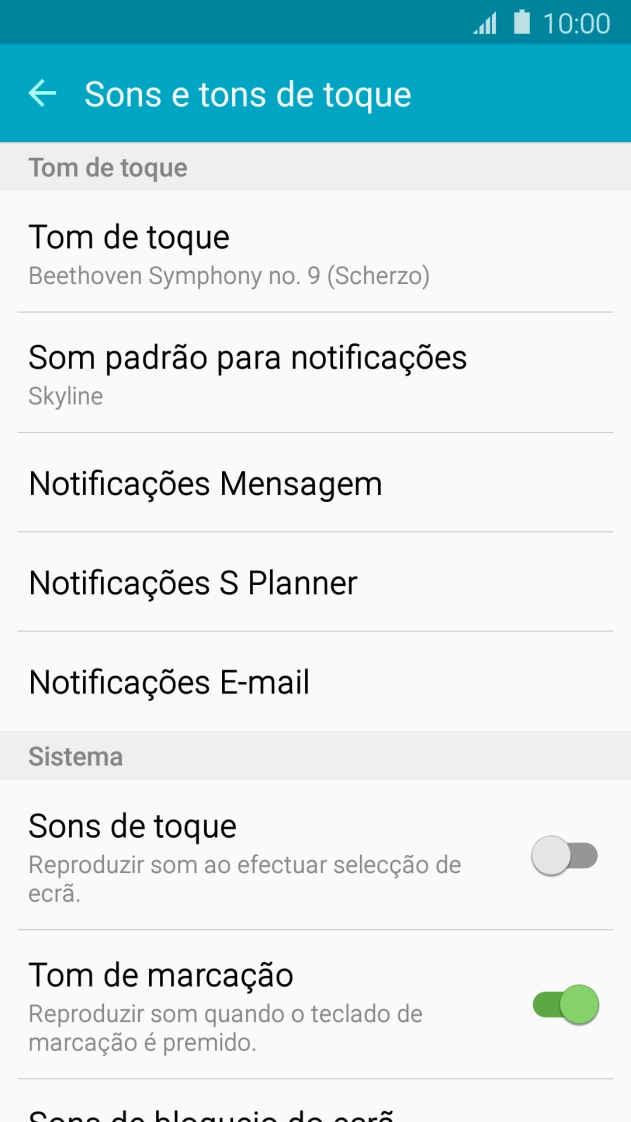 Prima a tecla de início para terminar e voltar ao ecrã inicial.
