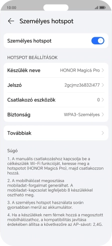 Húzd az ujjad felfelé a kijelző aljáról, hogy visszatérj a kezdőképernyőhöz.
