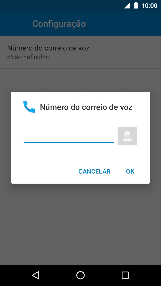 Introduza 123 e prima OK.