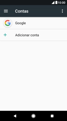 Prima Adicionar conta.