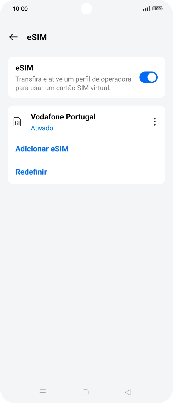 Para voltar ao ecrã inicial, deslize o dedo de baixo para cima a partir da base do ecrã.