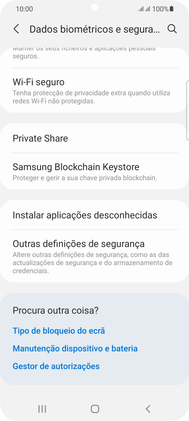 Prima Outras definições de segurança.