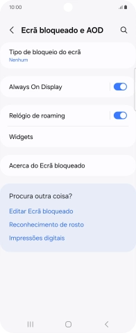 Prima a tecla de início para terminar e voltar ao ecrã inicial.