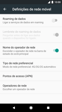 Prima Pontos de acesso (APN).