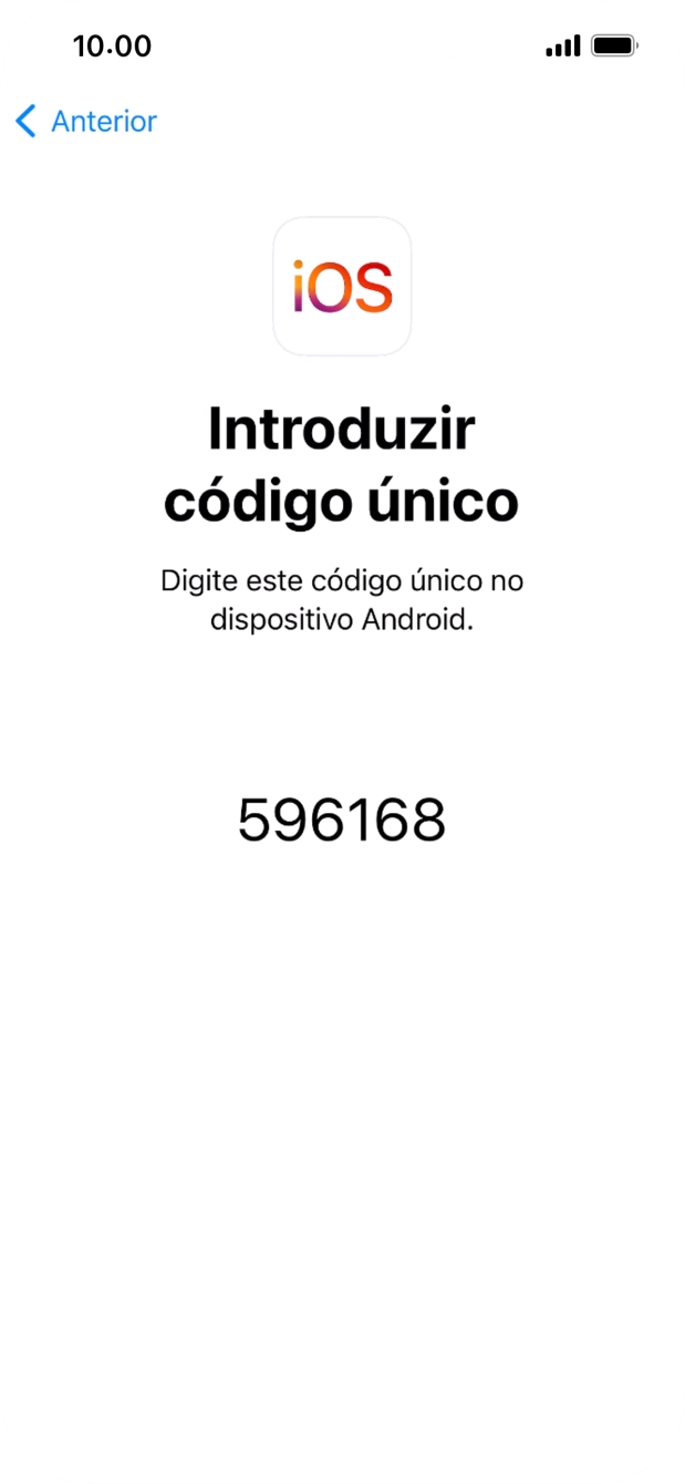 Siga as indicações no ecrã e na app 