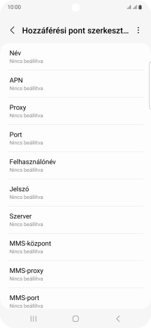 Válaszd a Név lehetőséget.