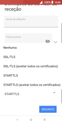 Prima Nenhuma para desativar a função.