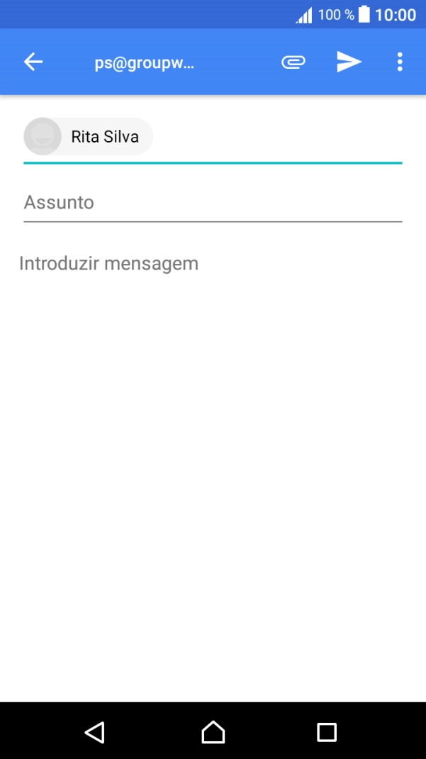 Prima Assunto e introduza o assunto pretendido.