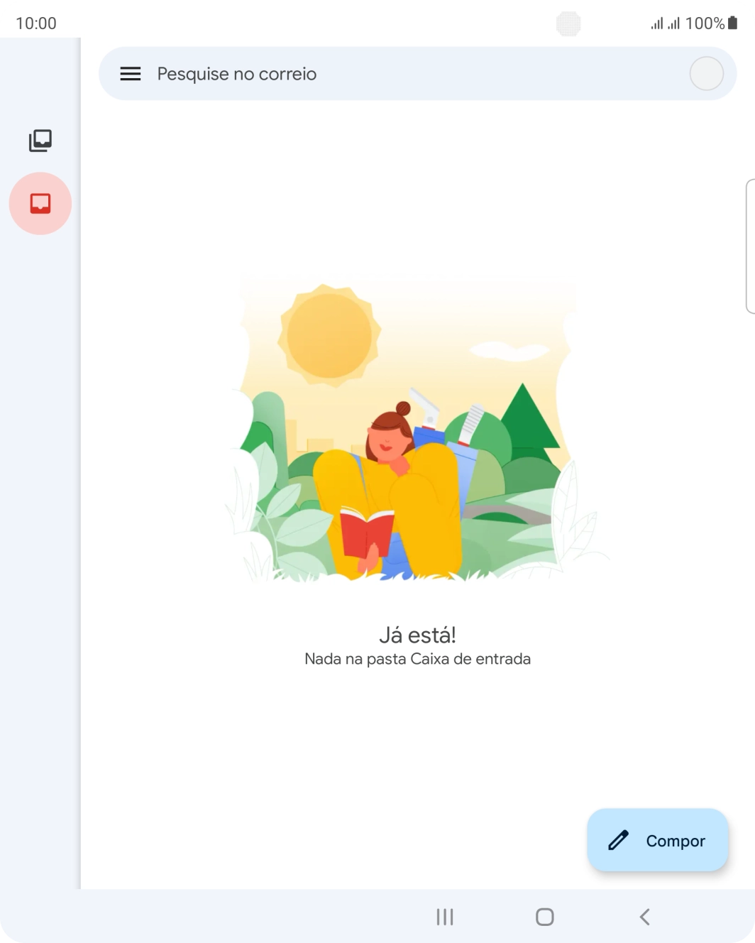 Prima o ícone de perfil.