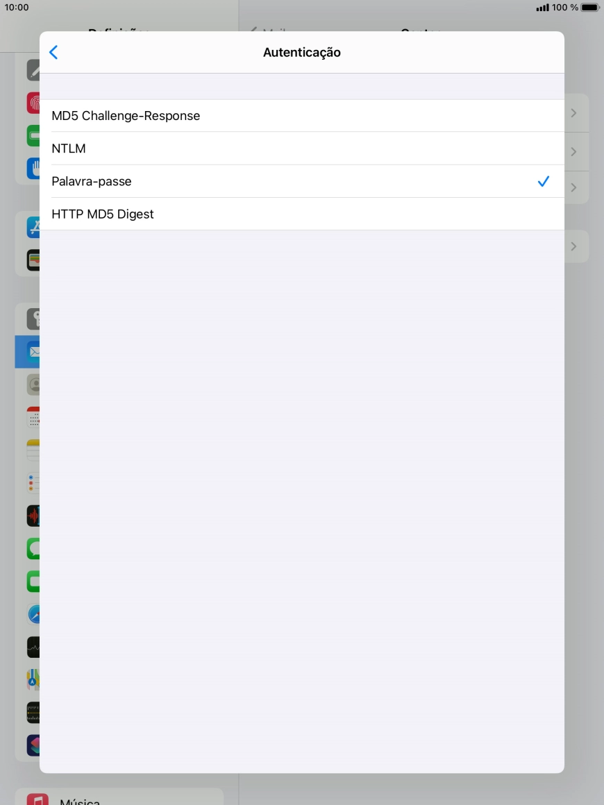 Prima Palavra-passe.