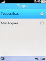 Escolha Mais toques.